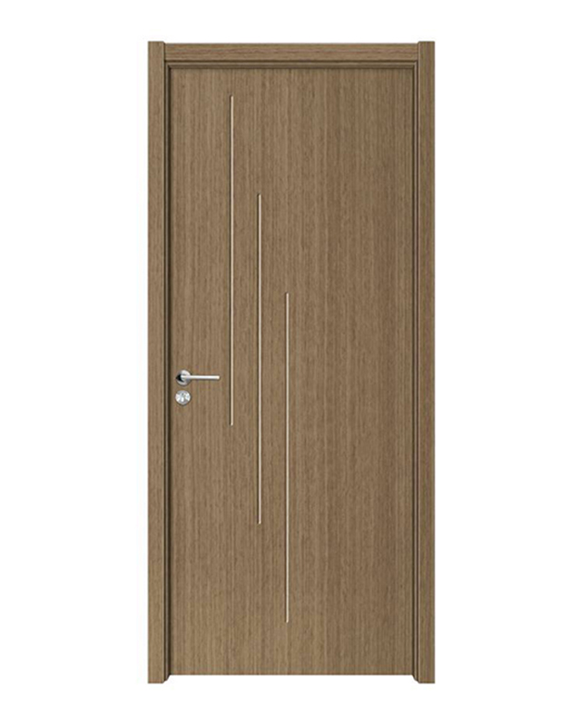HBW-051 Minimalis Matte Brown PVC Interior Door
