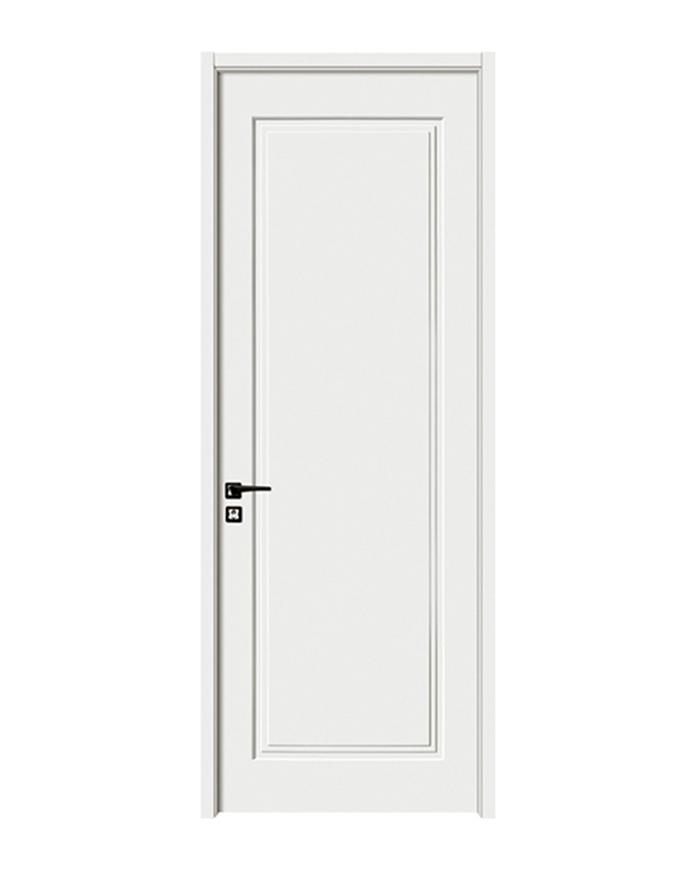 Pintu kayu Lumina White Lacquered